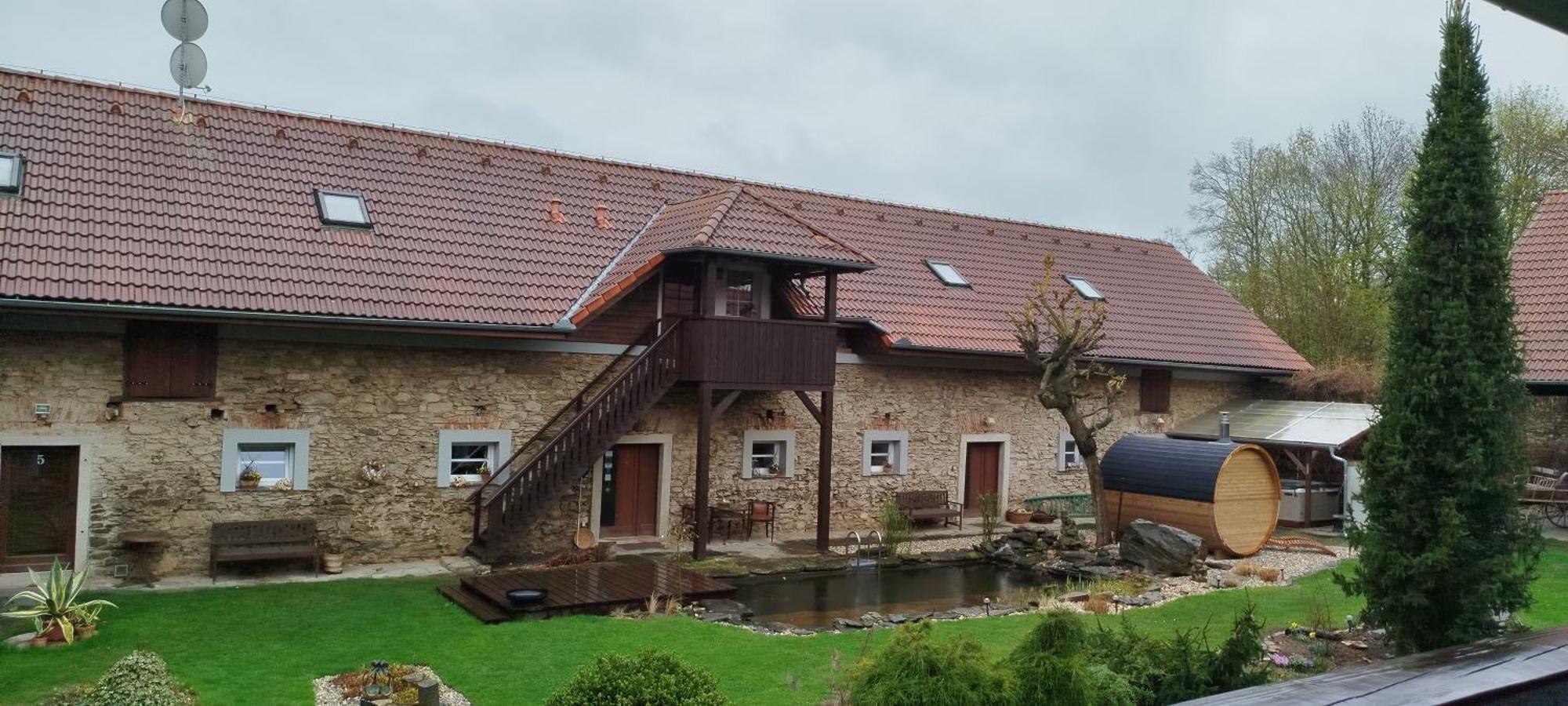 Statek Kloubek Apartman Chabičovice Kültér fotó