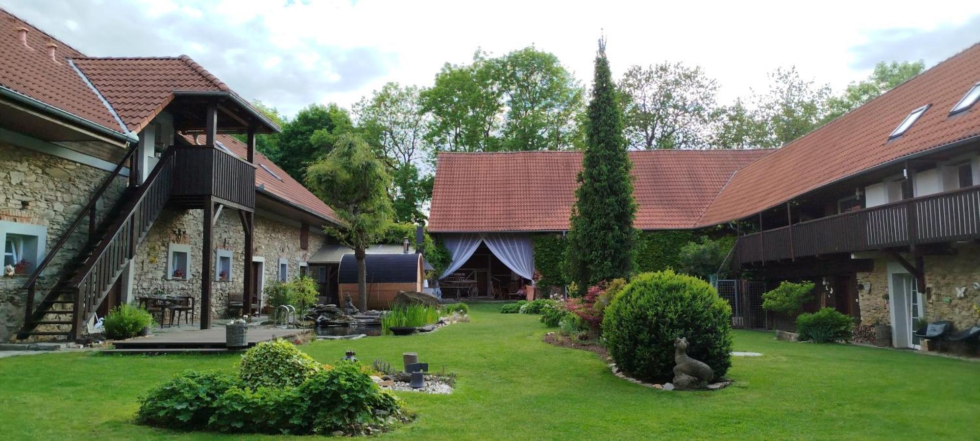 Statek Kloubek Apartman Chabičovice Kültér fotó